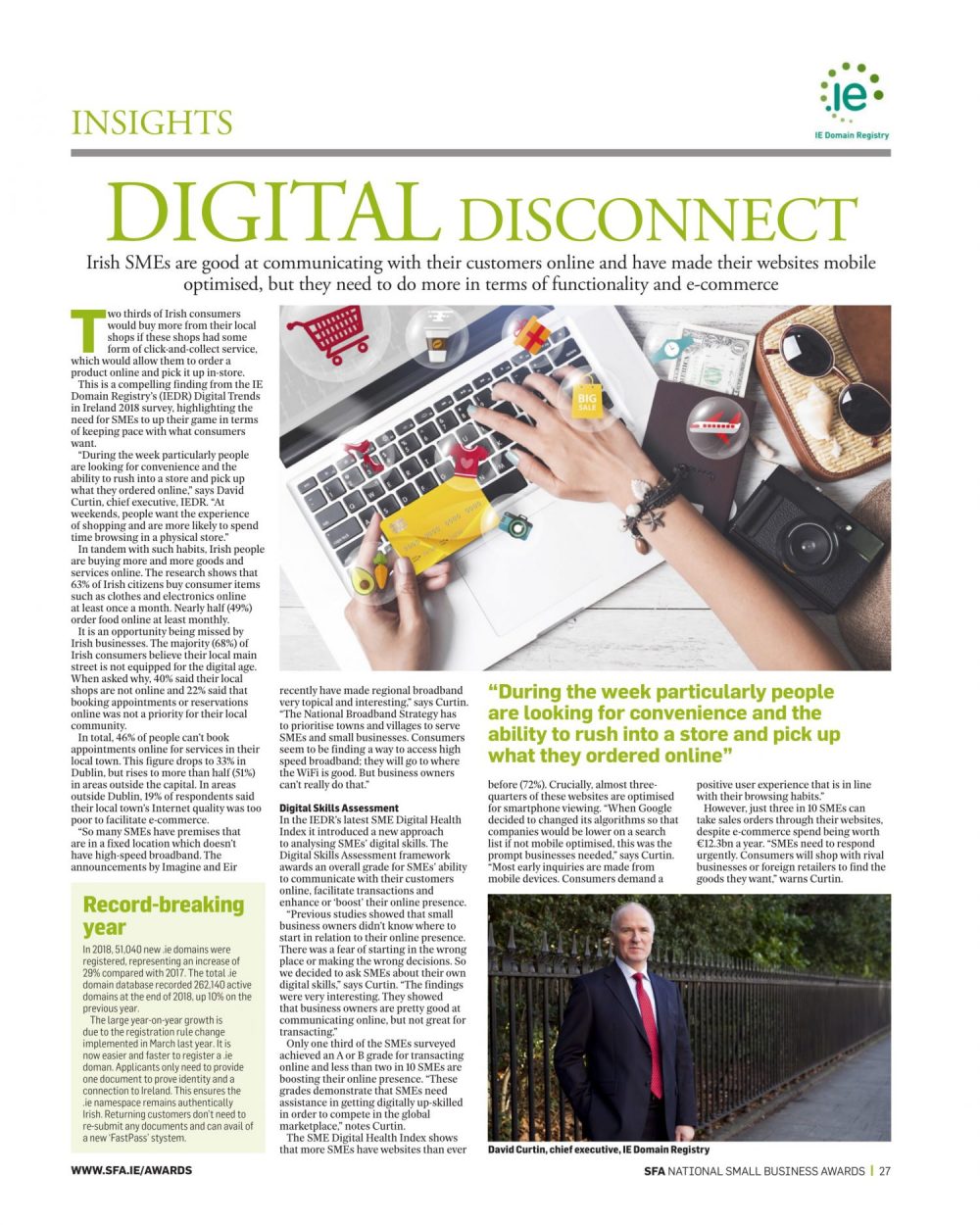 David Curtin Digital Disconnect article