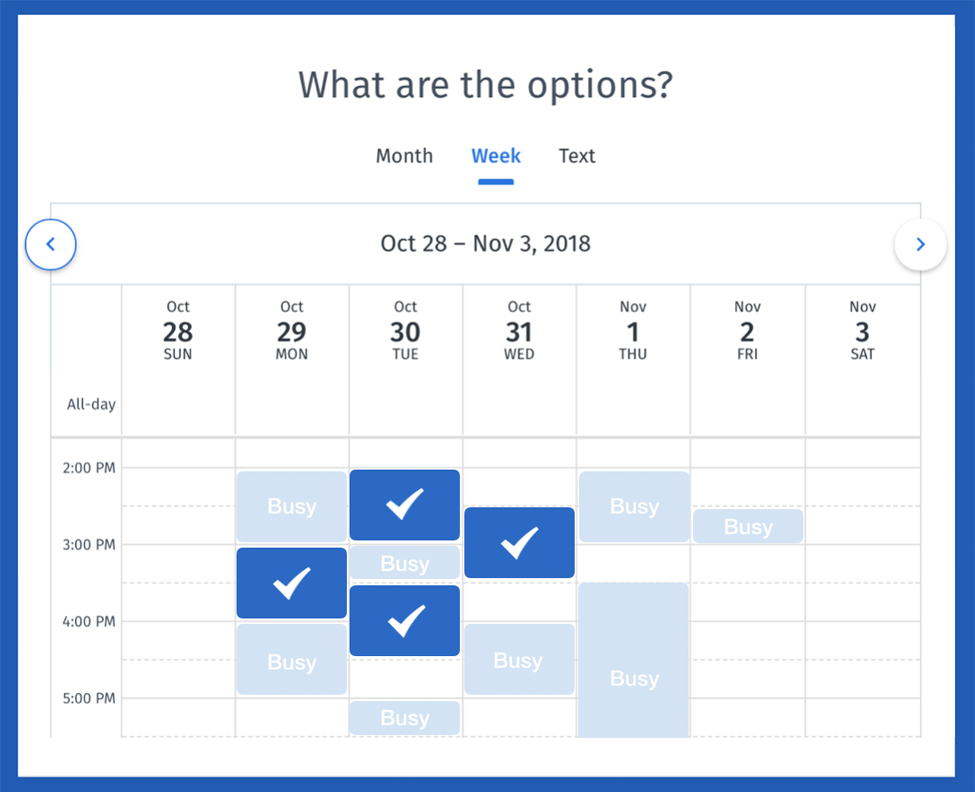 Digital tool - Doodle poll image