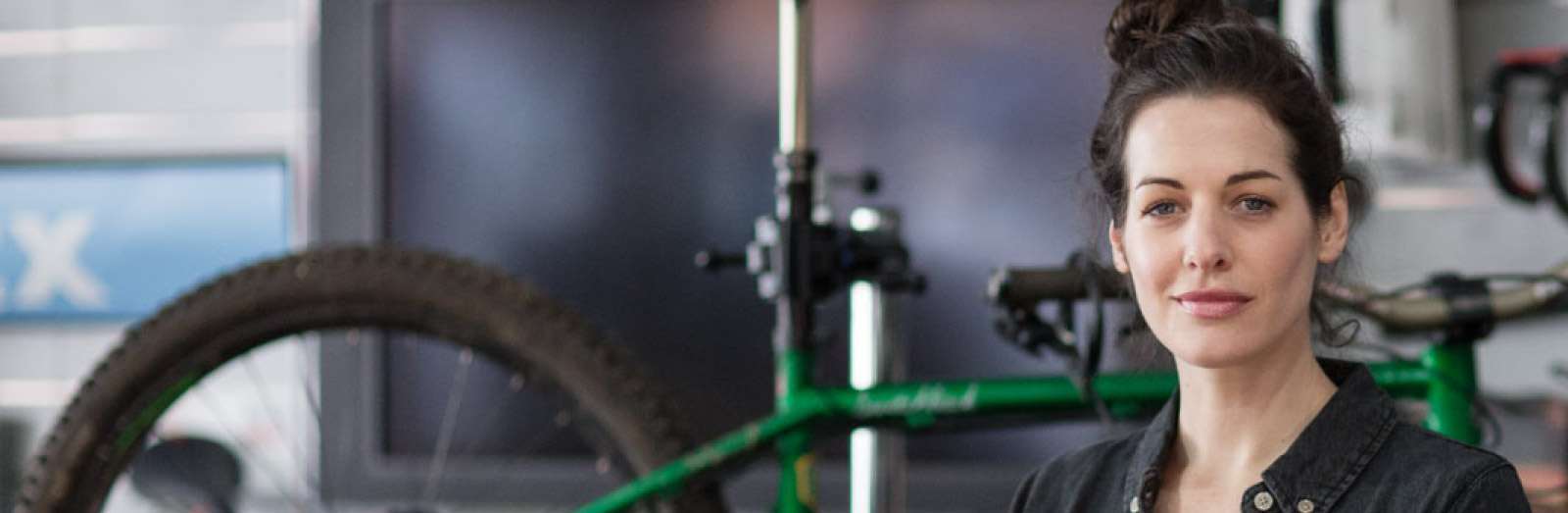 Bike shop SME owner / Using your .ie