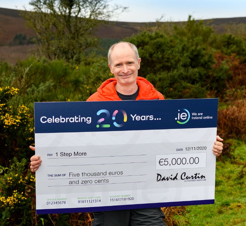 1 Step More wins €5K in .IE 20th Anniversary Competition