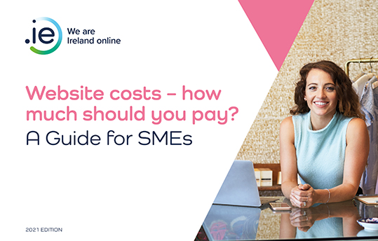 .IE | Website costs - how much should you pay? e-book cover small