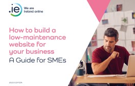 .IE | Build a low-maintenance website e-book cover