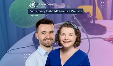 In this episode of Thrive Online, host Seán Tobin is joined by Liz McGuire (Director of Litir, and Managing Director of Littus).